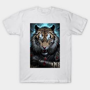 Powerful gothic tiger T-Shirt